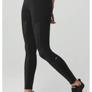 Alo Yoga High Waist Moto Leggings - Black